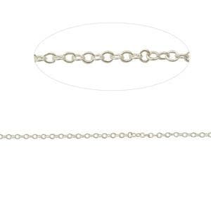#FMC-9026 Brass Cable Link Chain, 2mm x 1.5mm